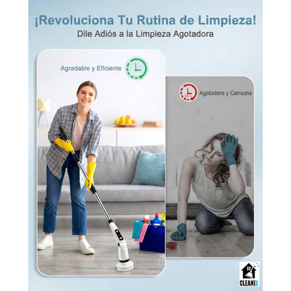 Cepillo Eléctrico Multiusos para Limpieza Profunda 9 en 1