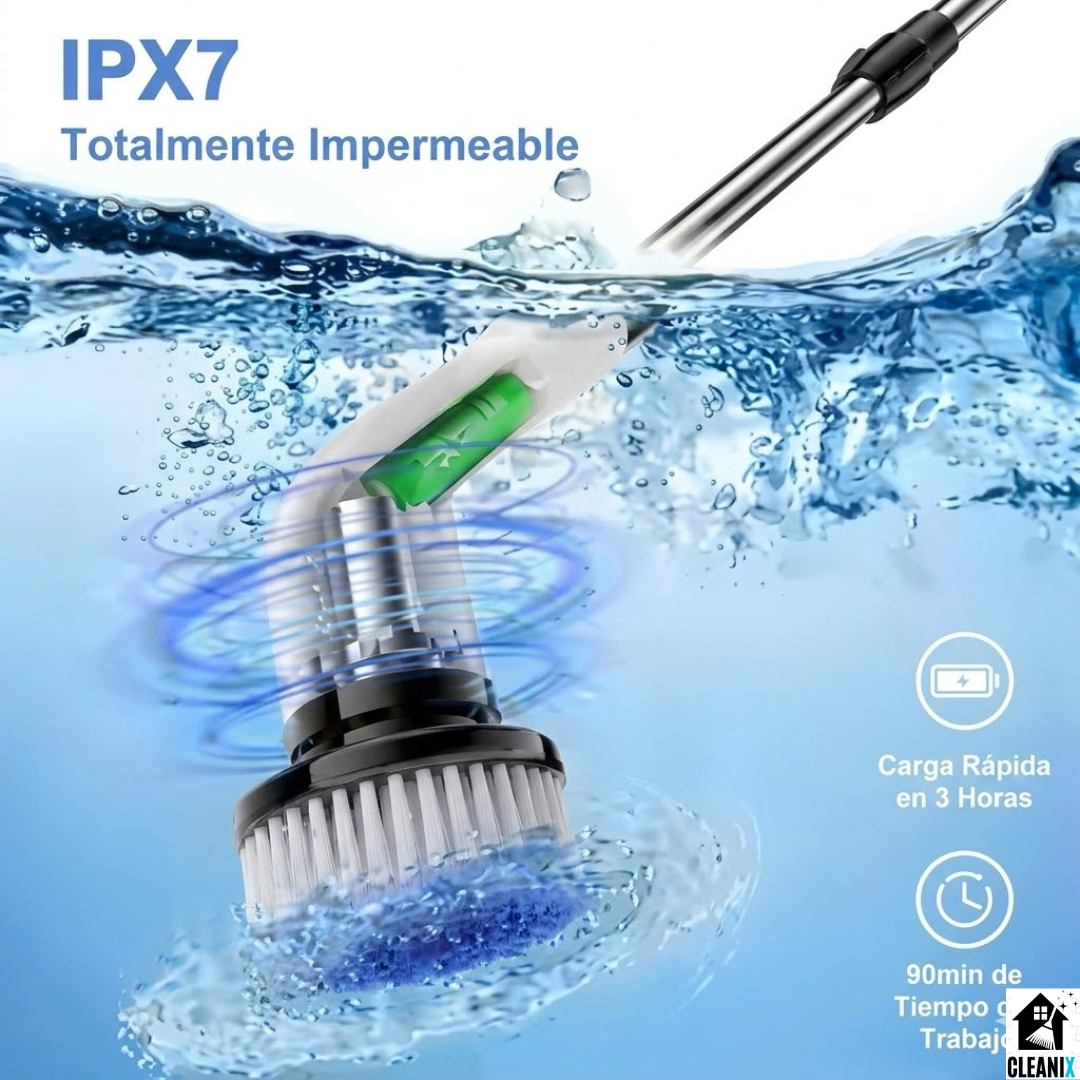 Cepillo Eléctrico Multiusos para Limpieza Profunda 9 en 1